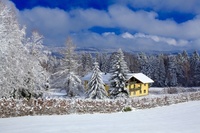 Landhaus St. Oswald mit Pool Winterland um das Landhaus