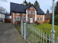 Drengenberg Blick auf das große Ferienhaus 